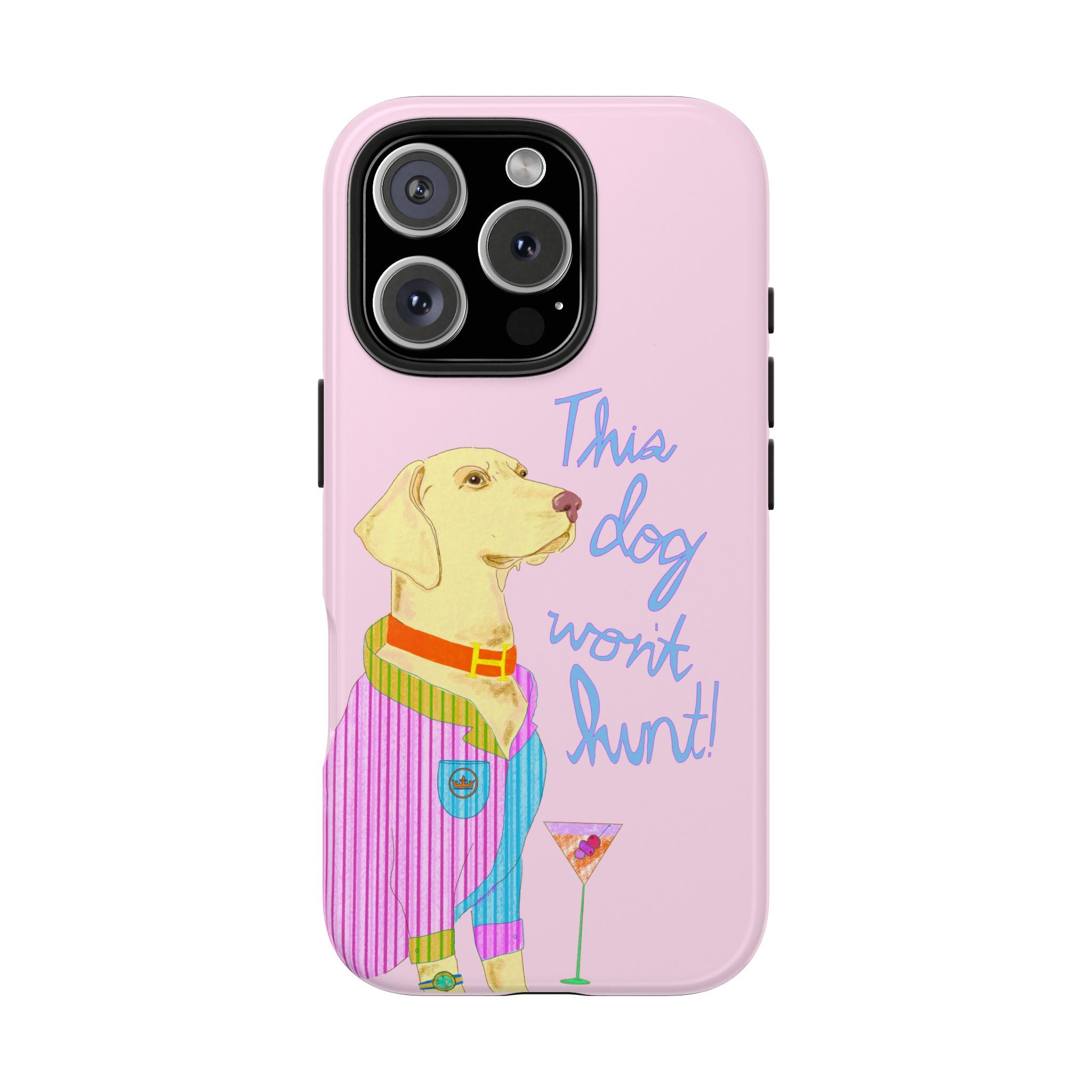 This Lab Won't Hunt Pink Phone Case