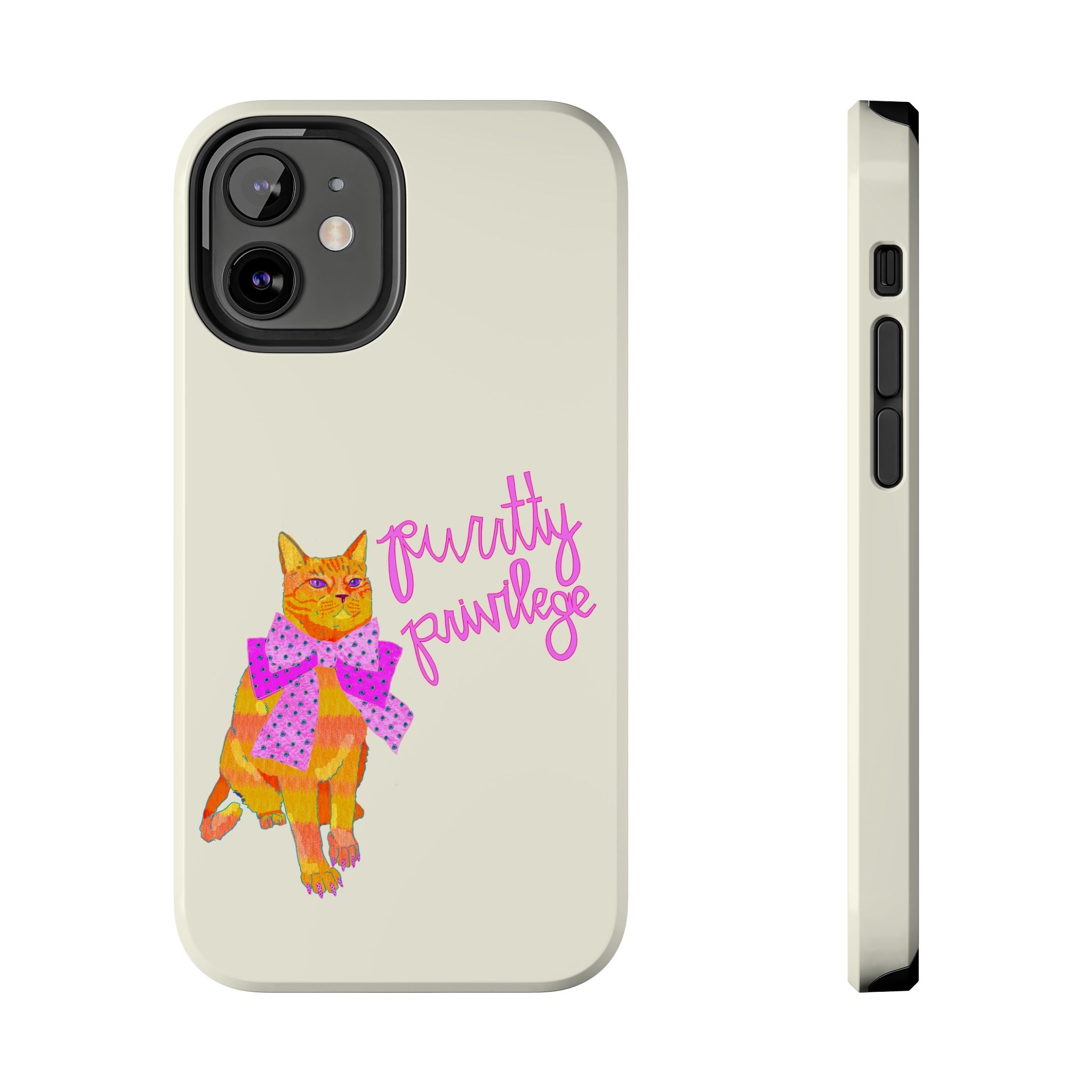 Purrtty Privilege Phone Case