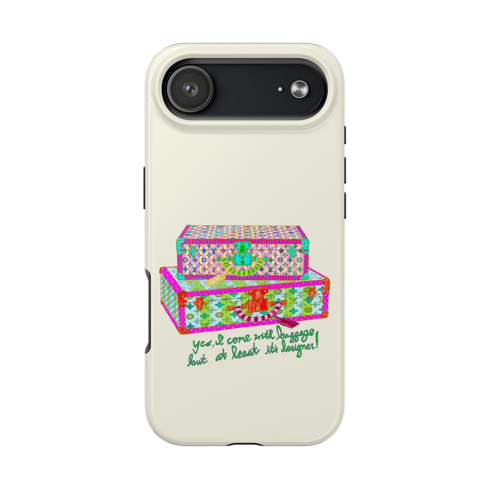 Designer Baggage Phone Case