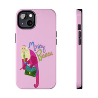 Monkey Business Pink Phone Case