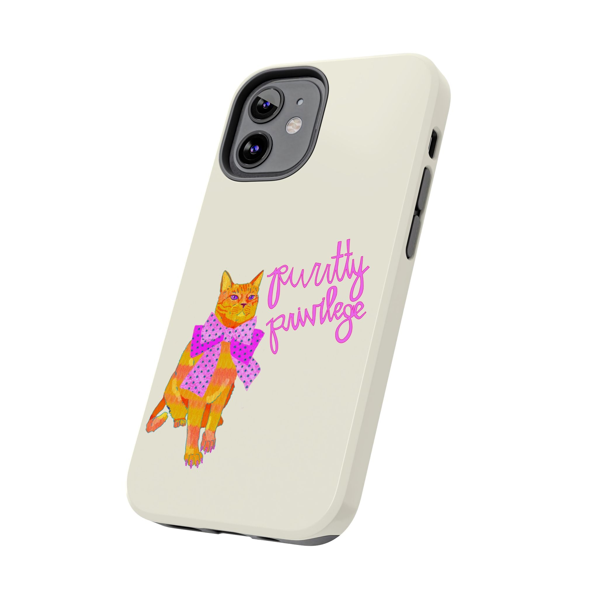 Purrtty Privilege Phone Case