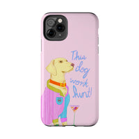 This Lab Won't Hunt Pink Phone Case