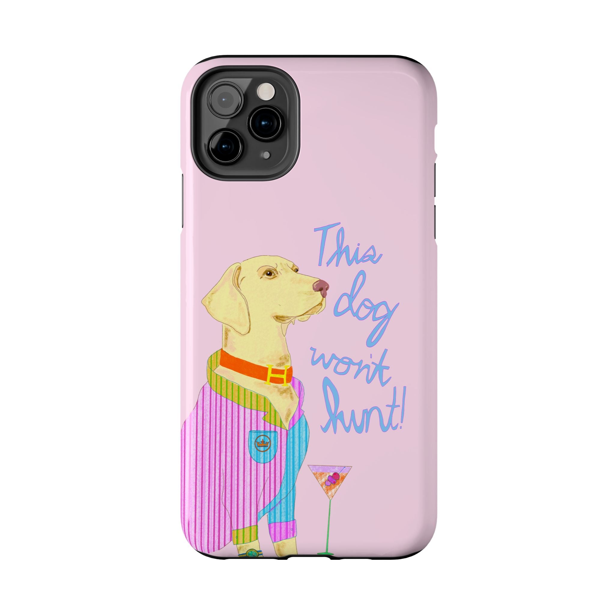 This Lab Won't Hunt Pink Phone Case