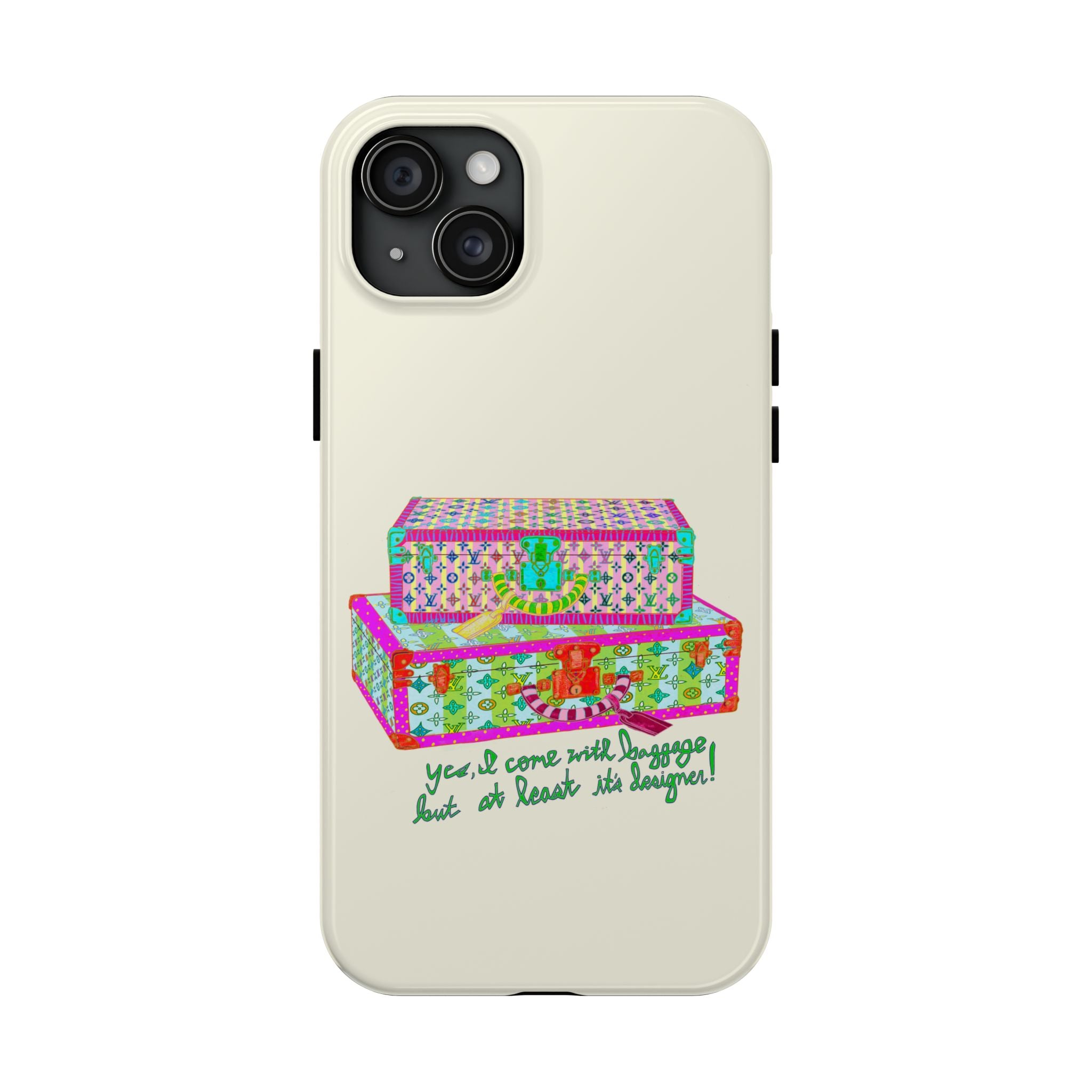 Designer Baggage Phone Case