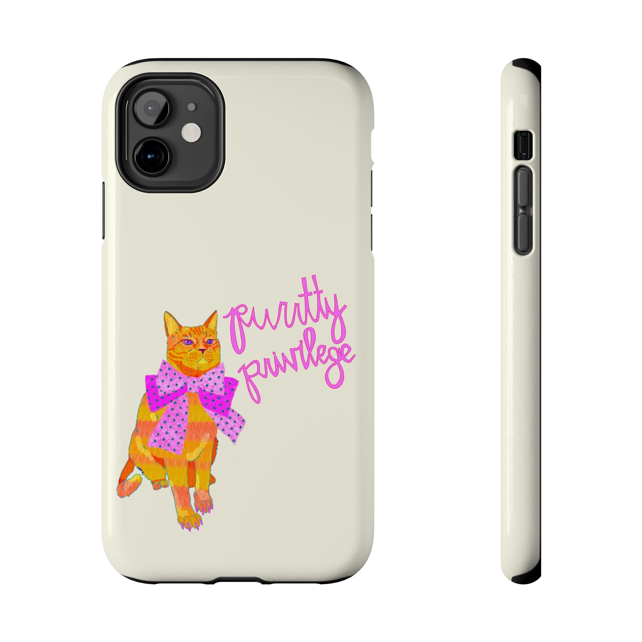 Purrtty Privilege Phone Case