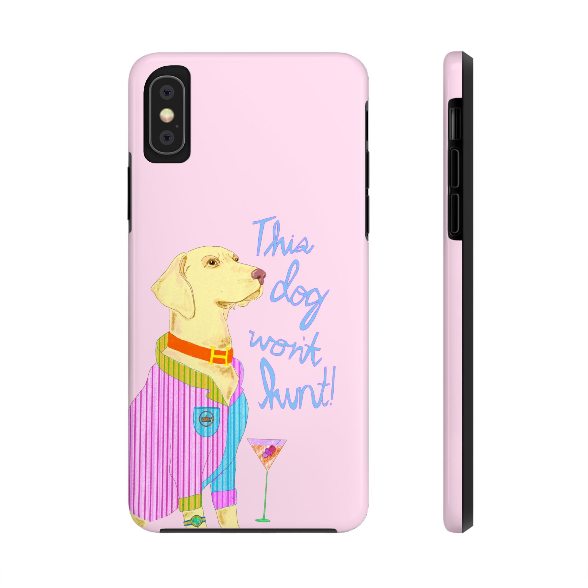 This Lab Won't Hunt Pink Phone Case