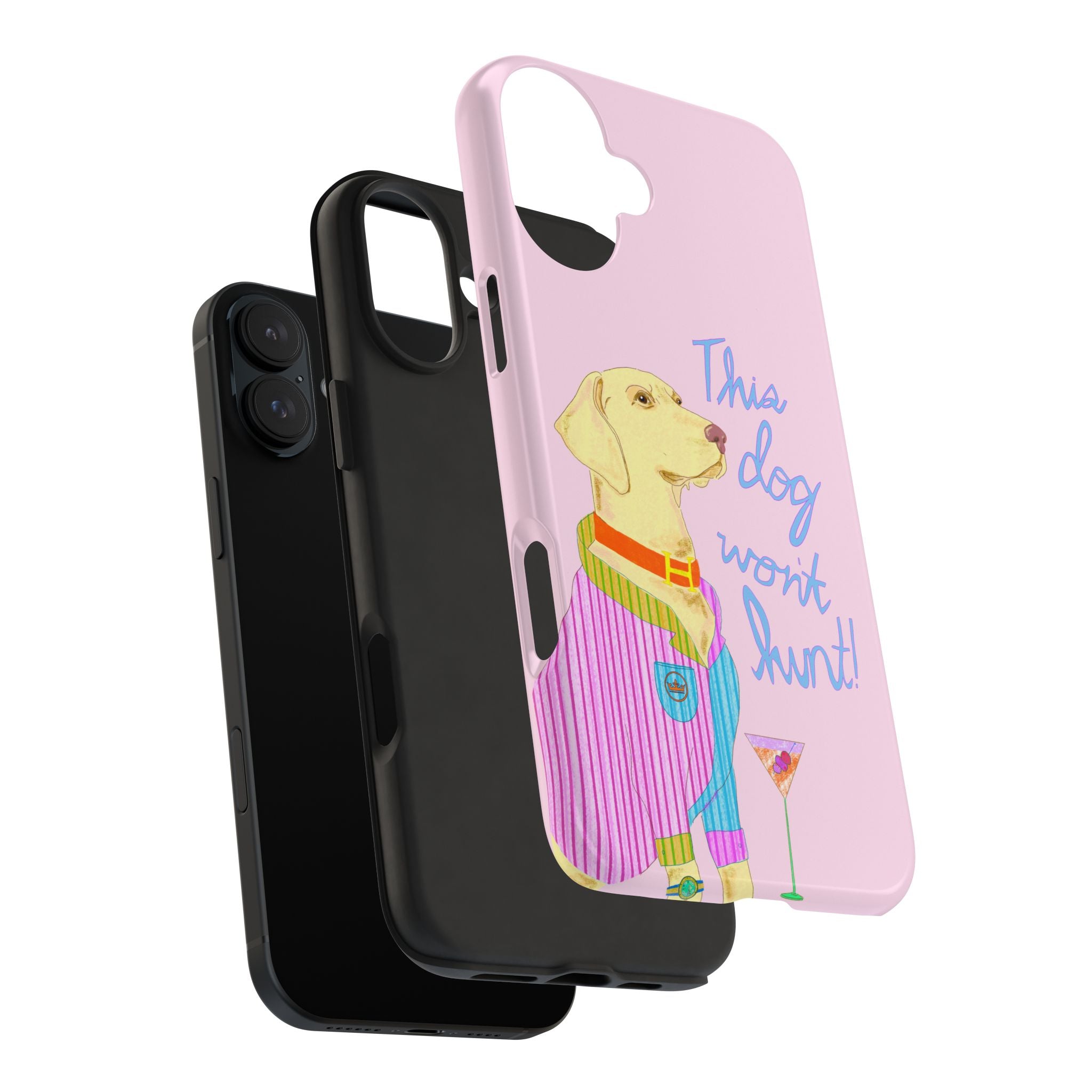 This Lab Won't Hunt Pink Phone Case