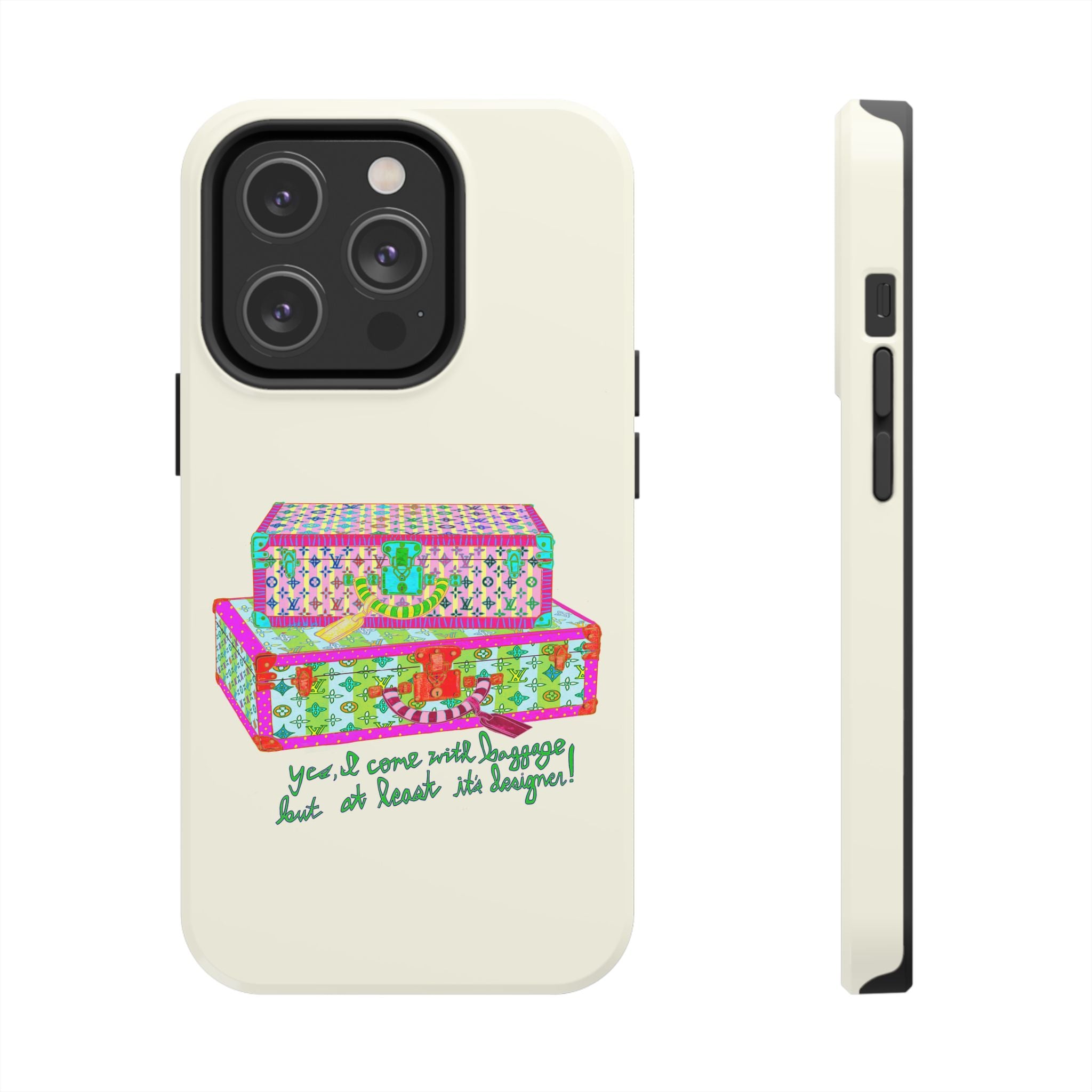 Designer Baggage Phone Case