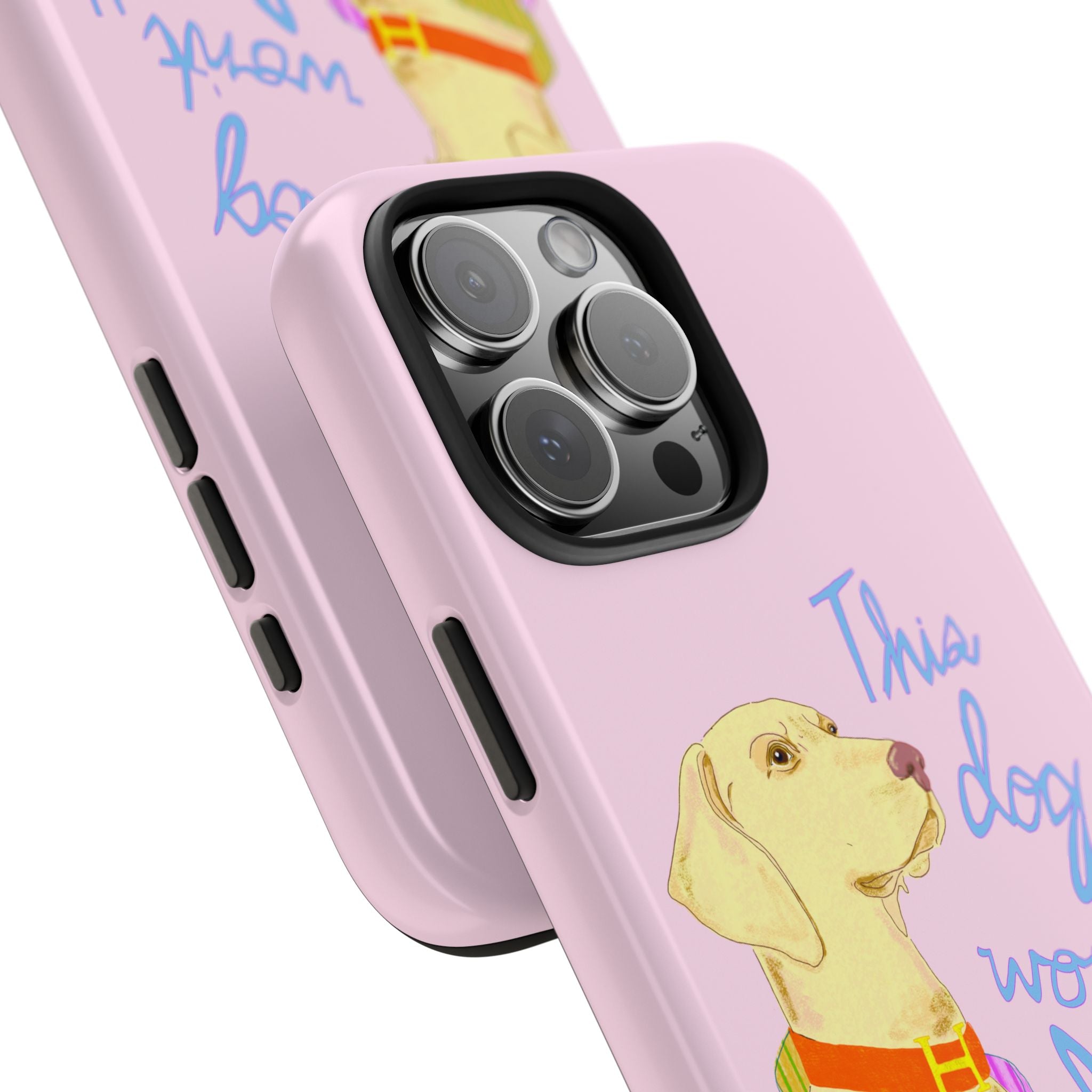 This Lab Won't Hunt Pink Phone Case