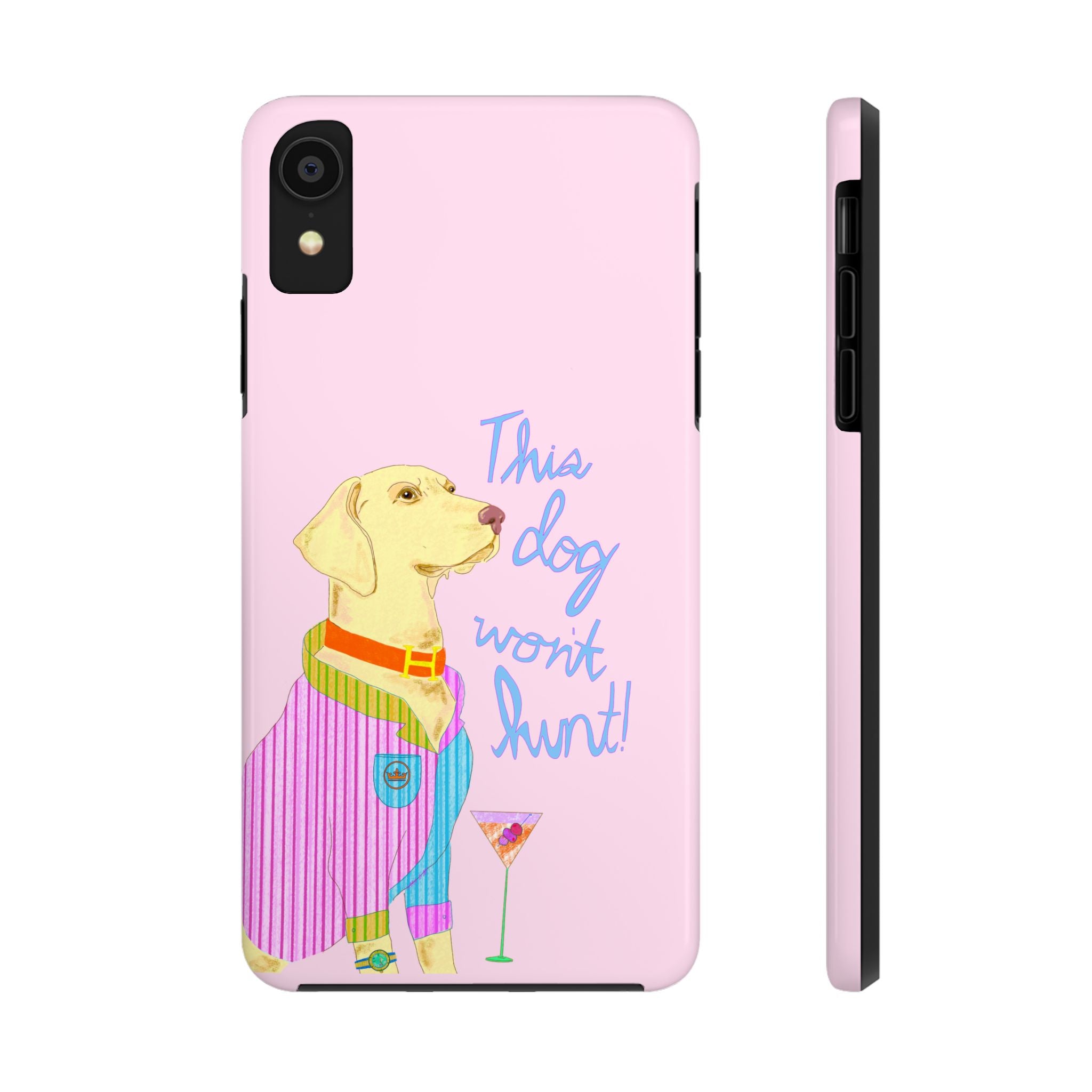 This Lab Won't Hunt Pink Phone Case