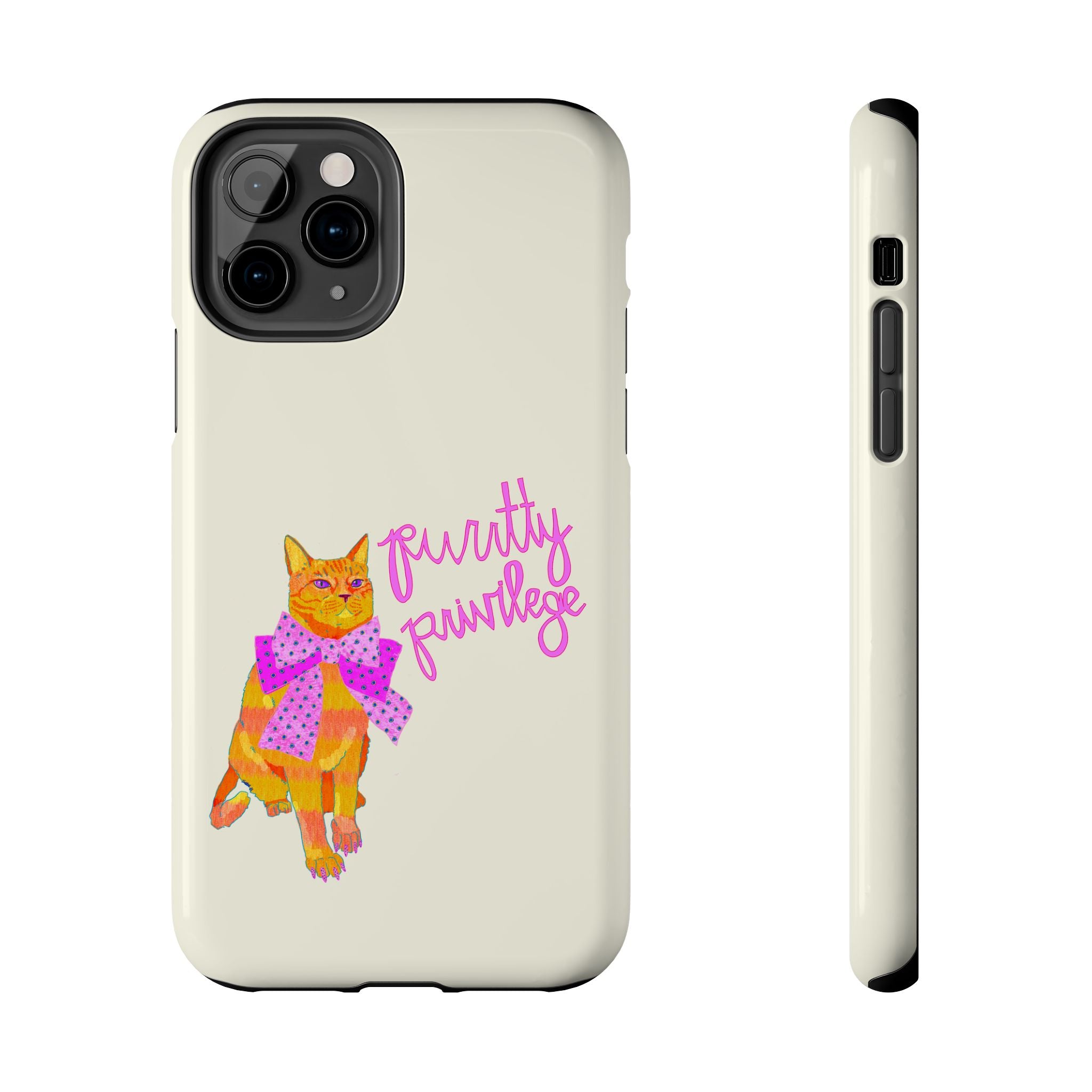 Purrtty Privilege Phone Case