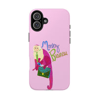 Monkey Business Pink Phone Case