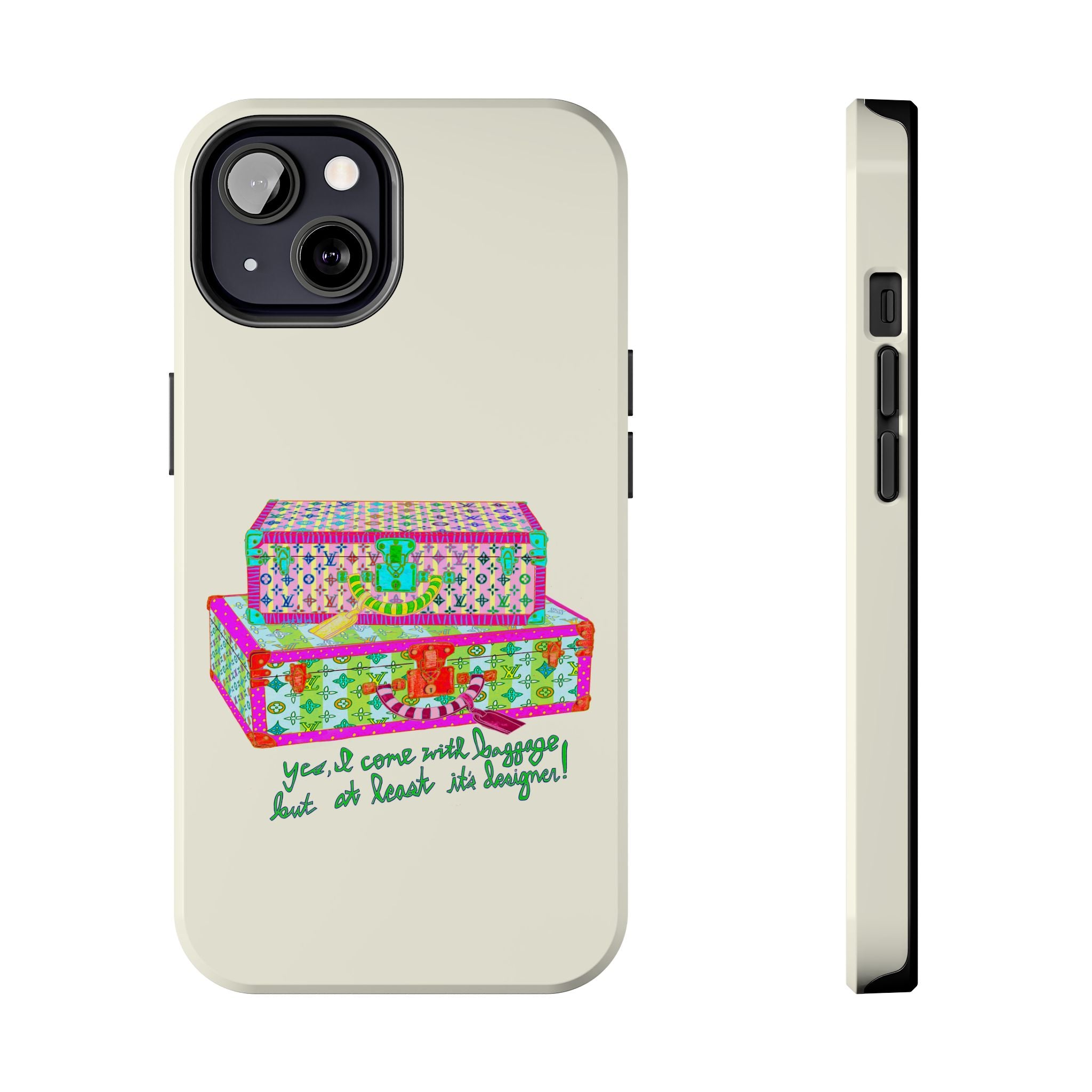 Designer Baggage Phone Case