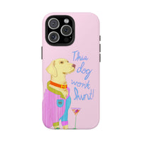This Lab Won't Hunt Pink Phone Case
