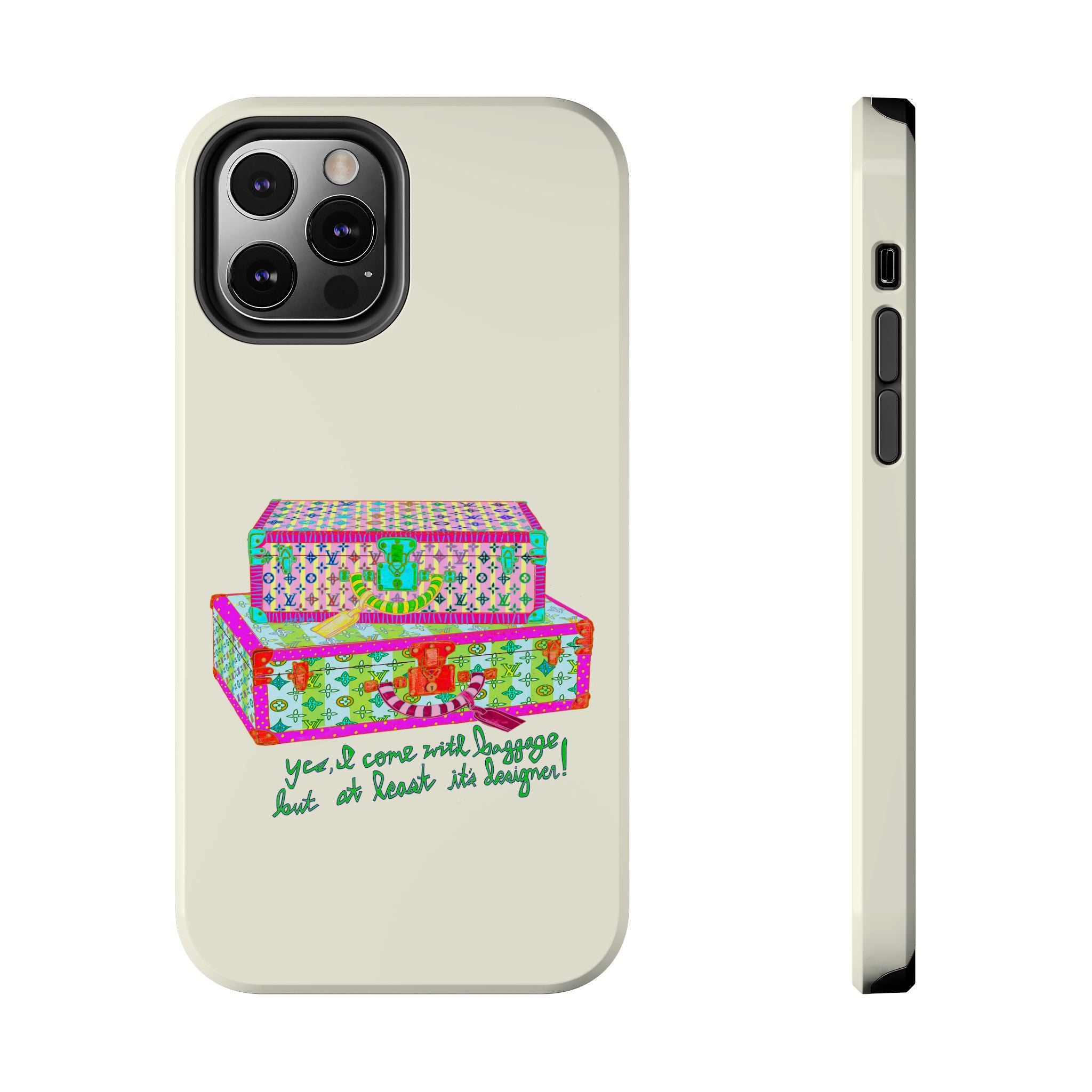 Designer Baggage Phone Case