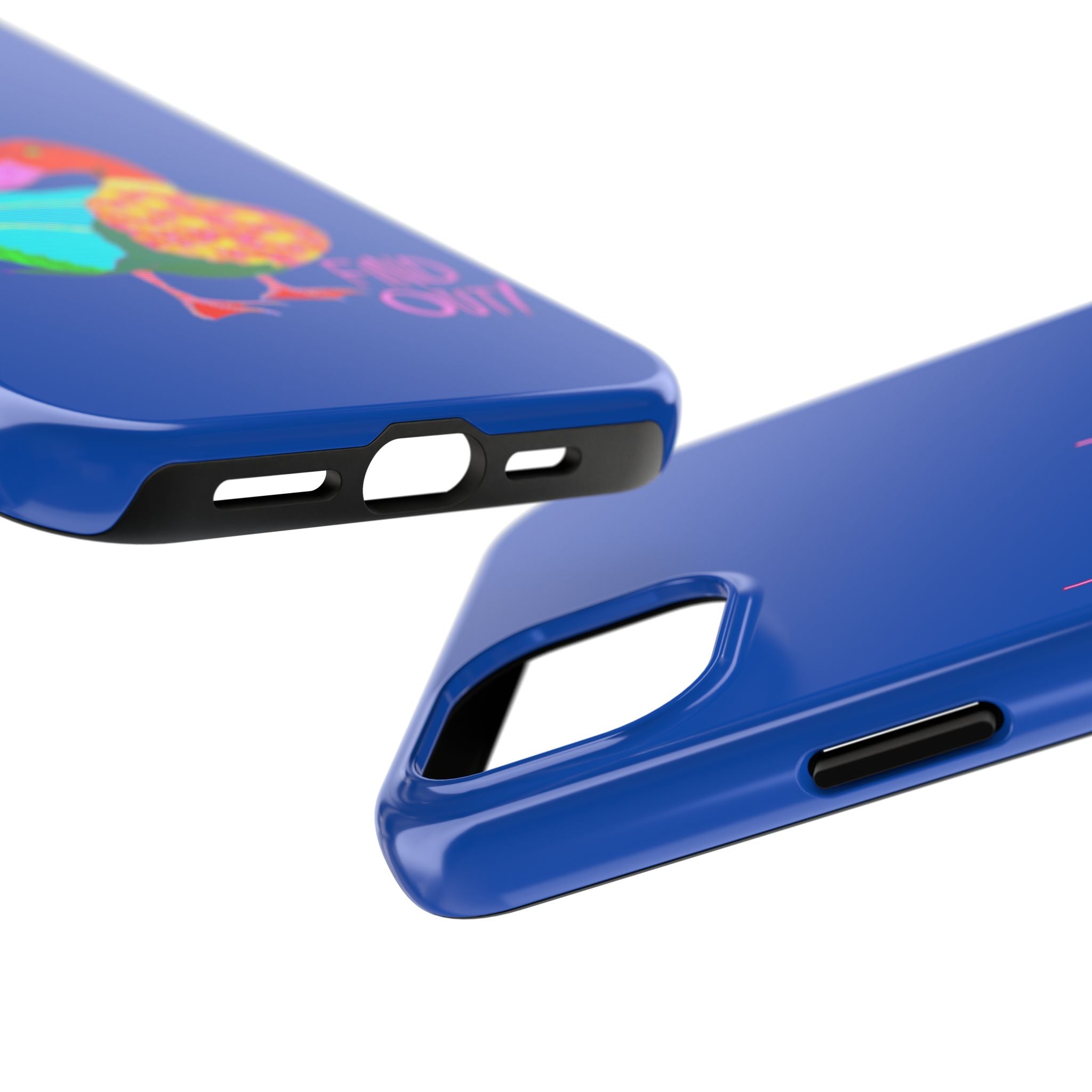 Duck Around & Find Out Blue Phone Case