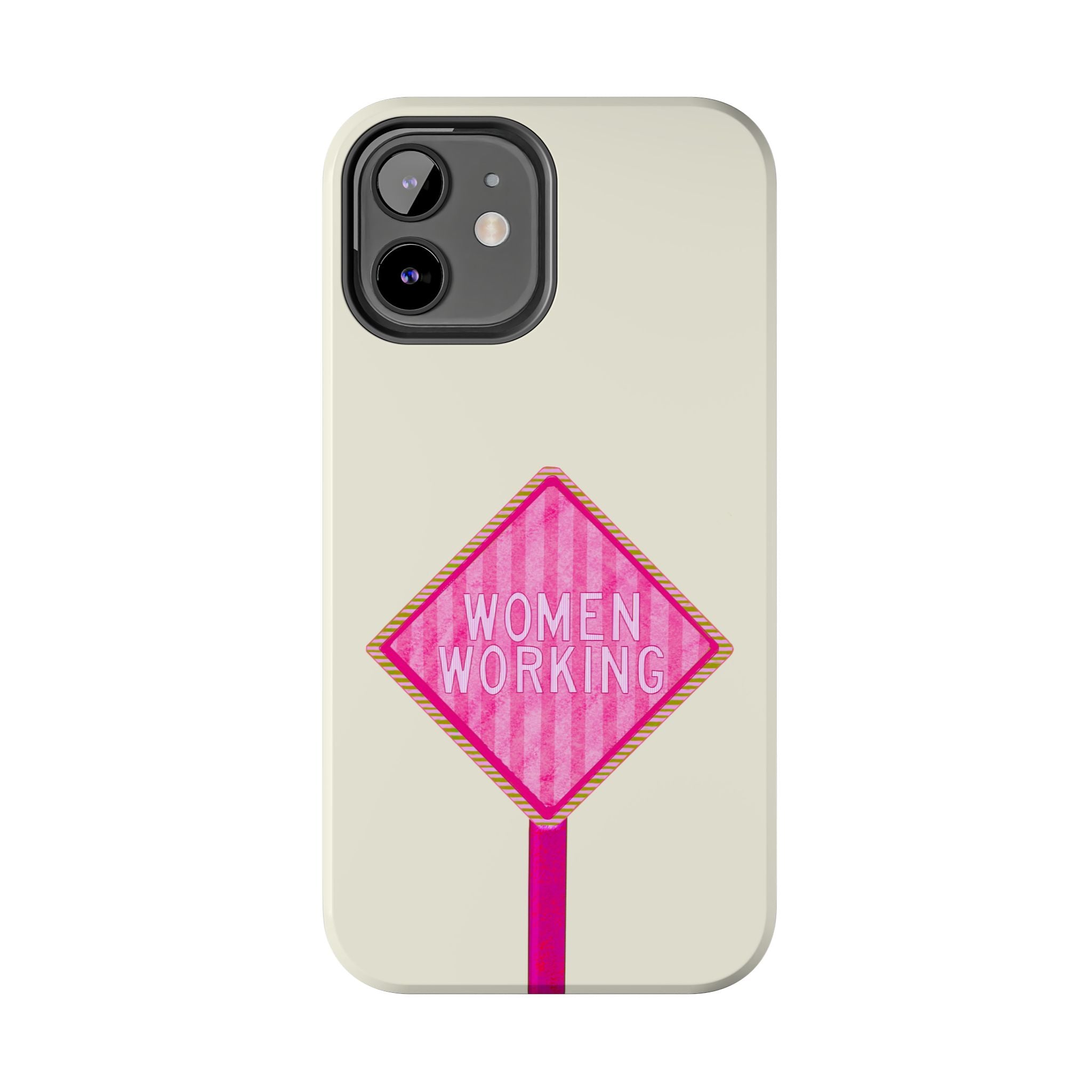 Women Working Phone Case