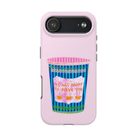 New York Coffee Cup Pink Phone Case