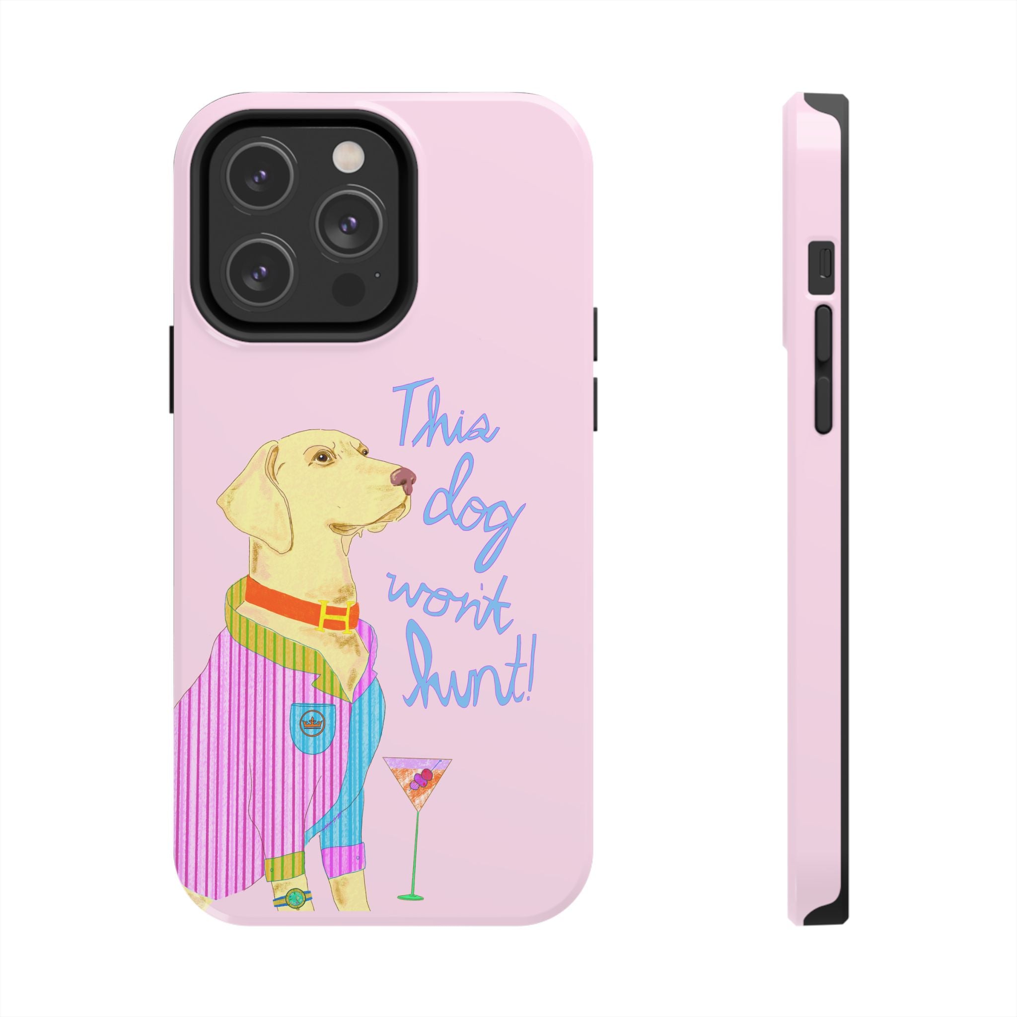 This Lab Won't Hunt Pink Phone Case
