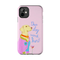 This Lab Won't Hunt Pink Phone Case