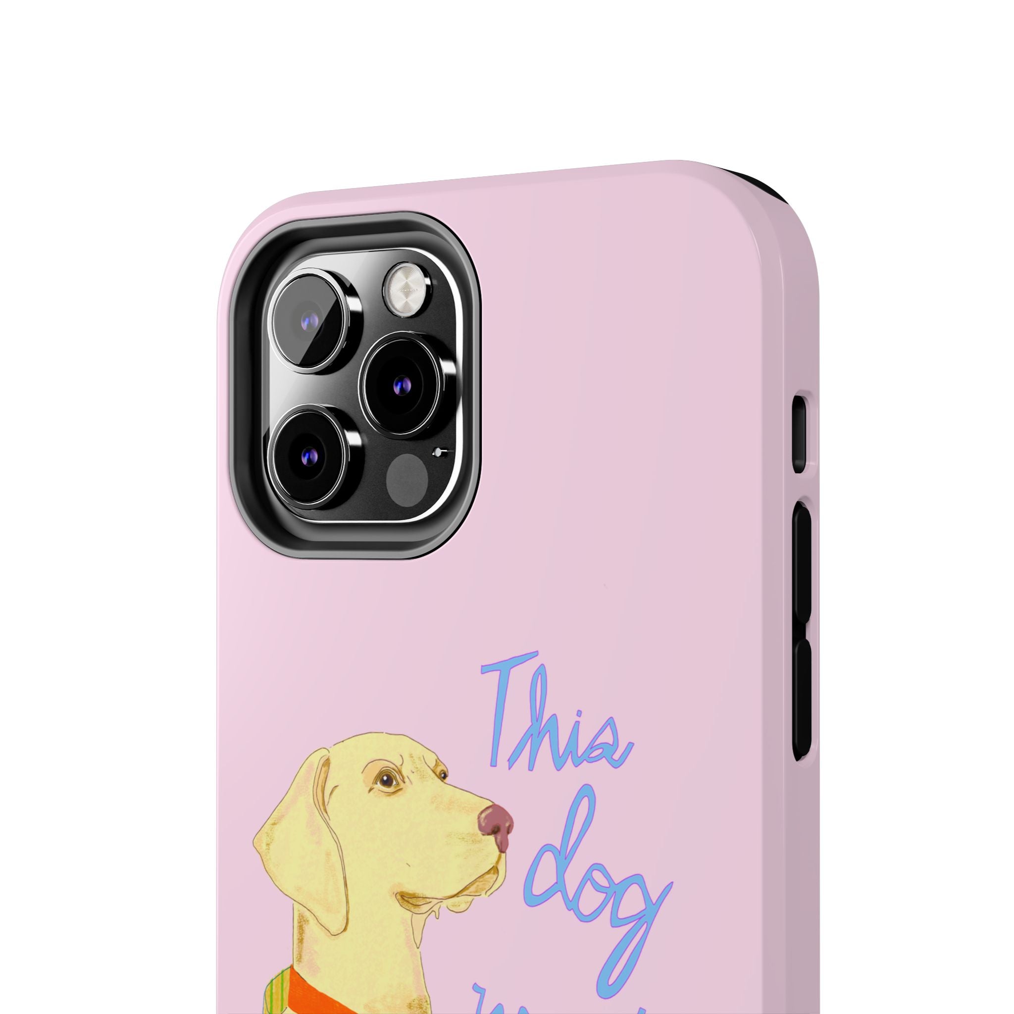 This Lab Won't Hunt Pink Phone Case