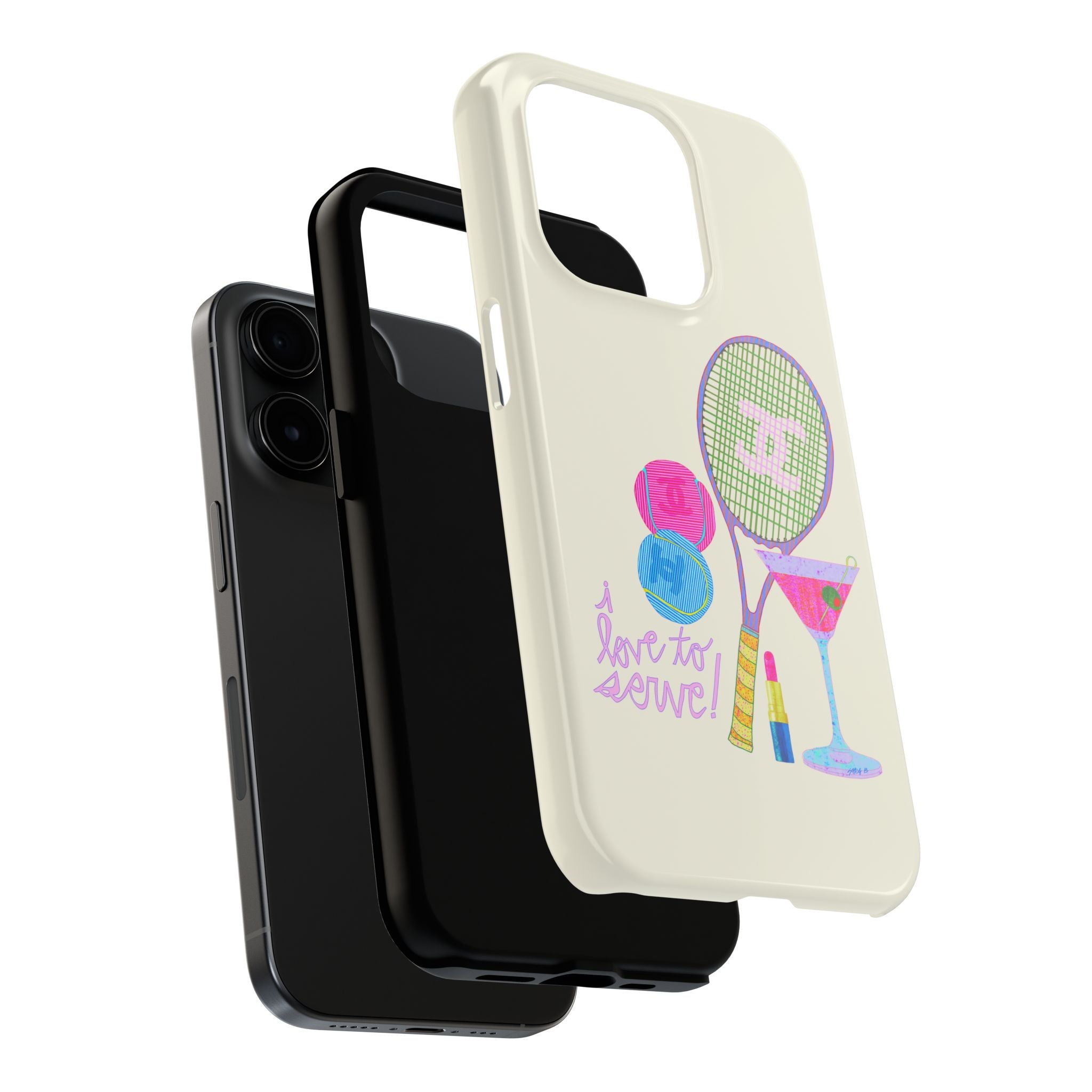 I Love to Serve Phone Case