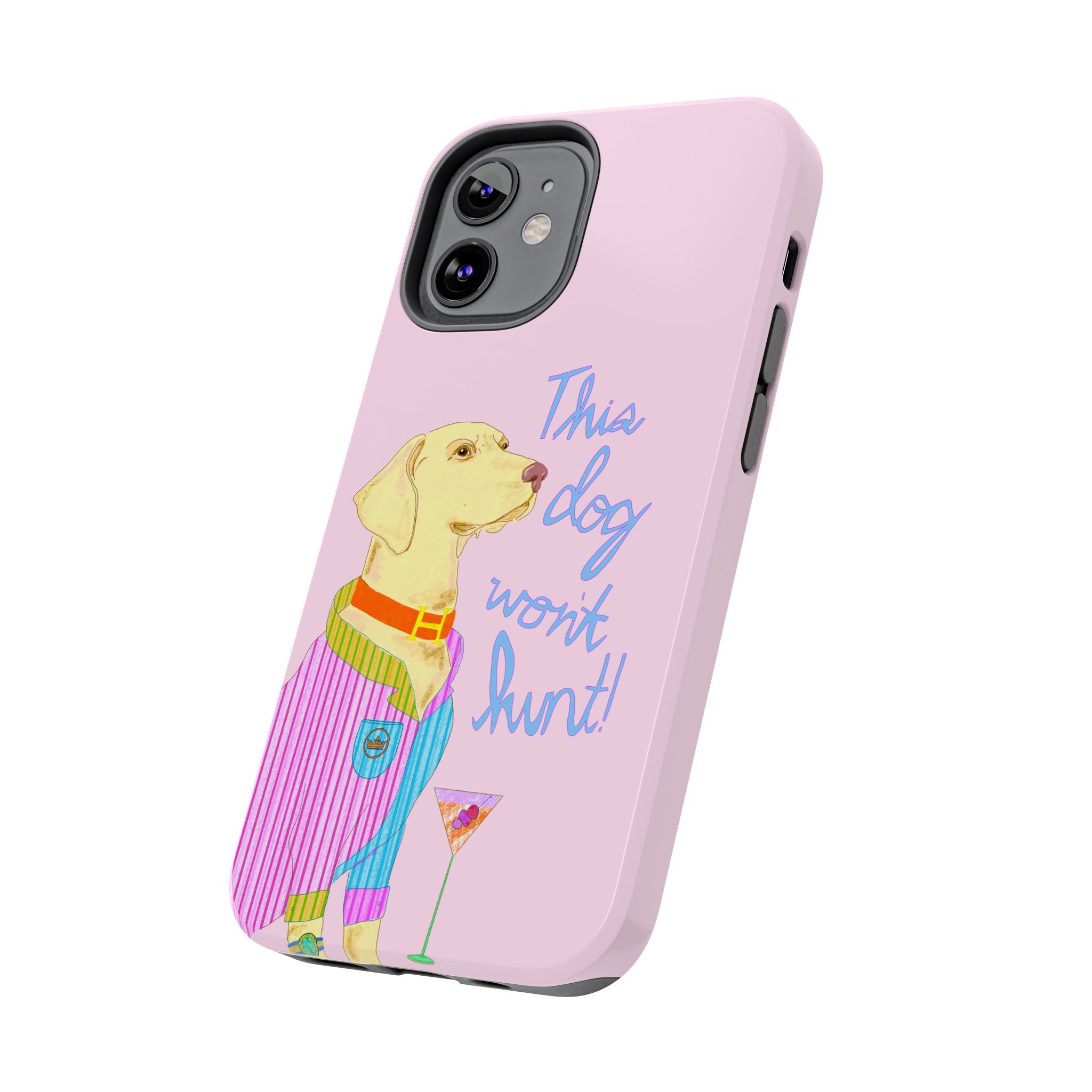 This Lab Won't Hunt Pink Phone Case