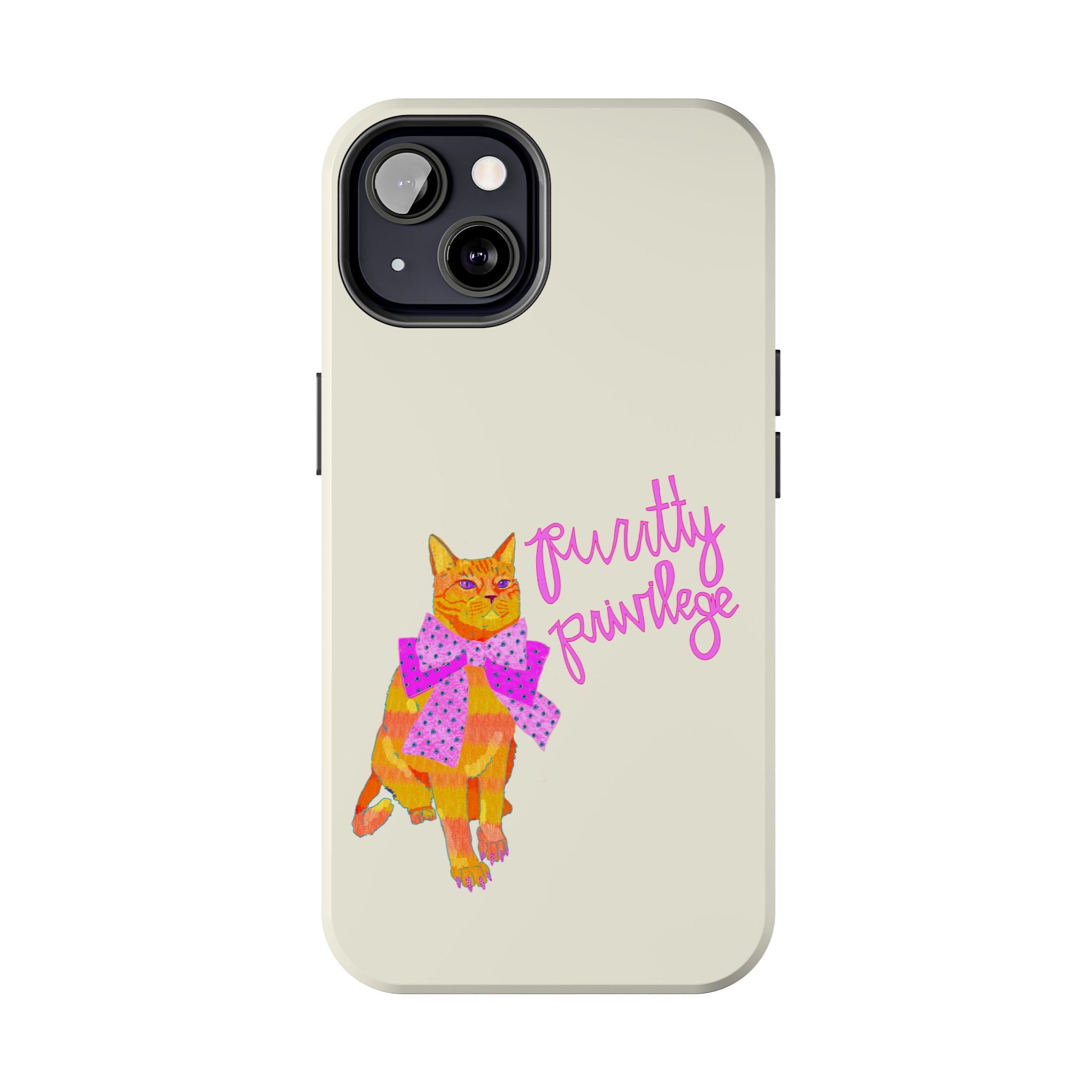 Purrtty Privilege Phone Case