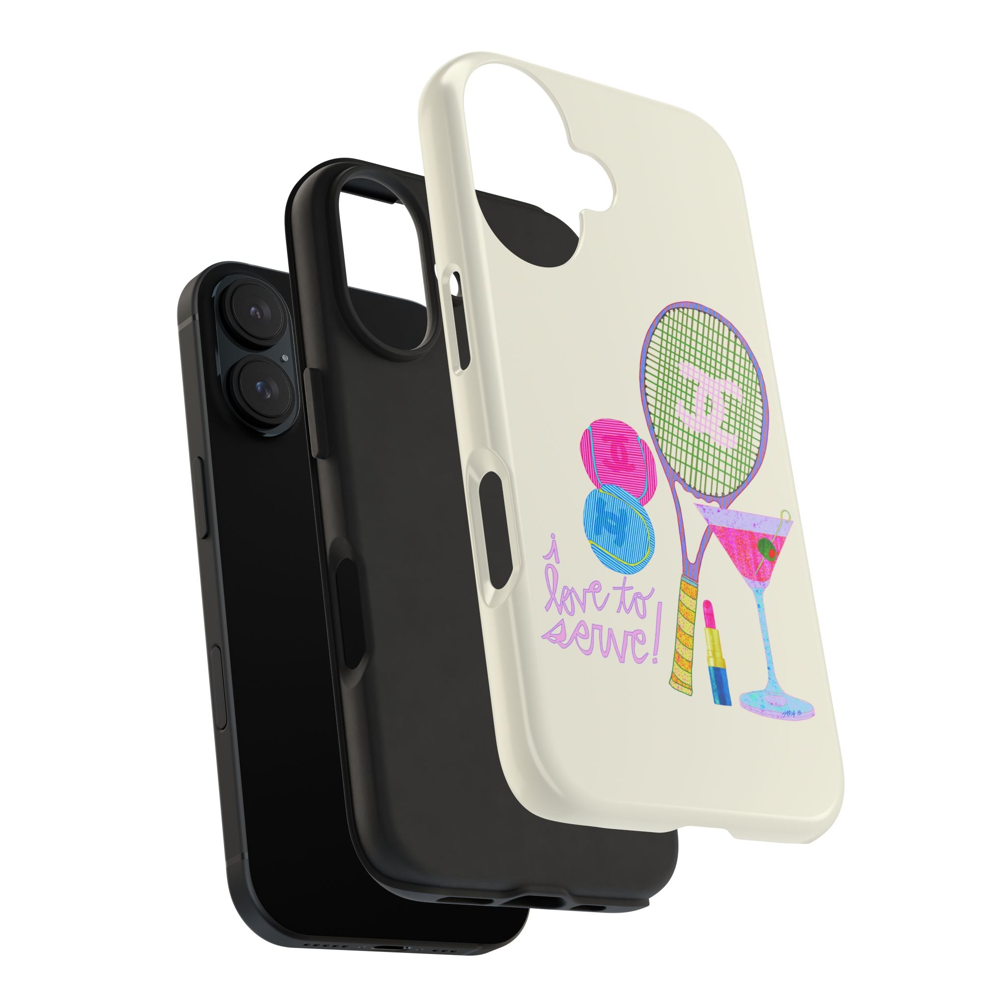 I Love to Serve Phone Case