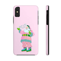 Dirty (Martini) Santa Pink Phone Case