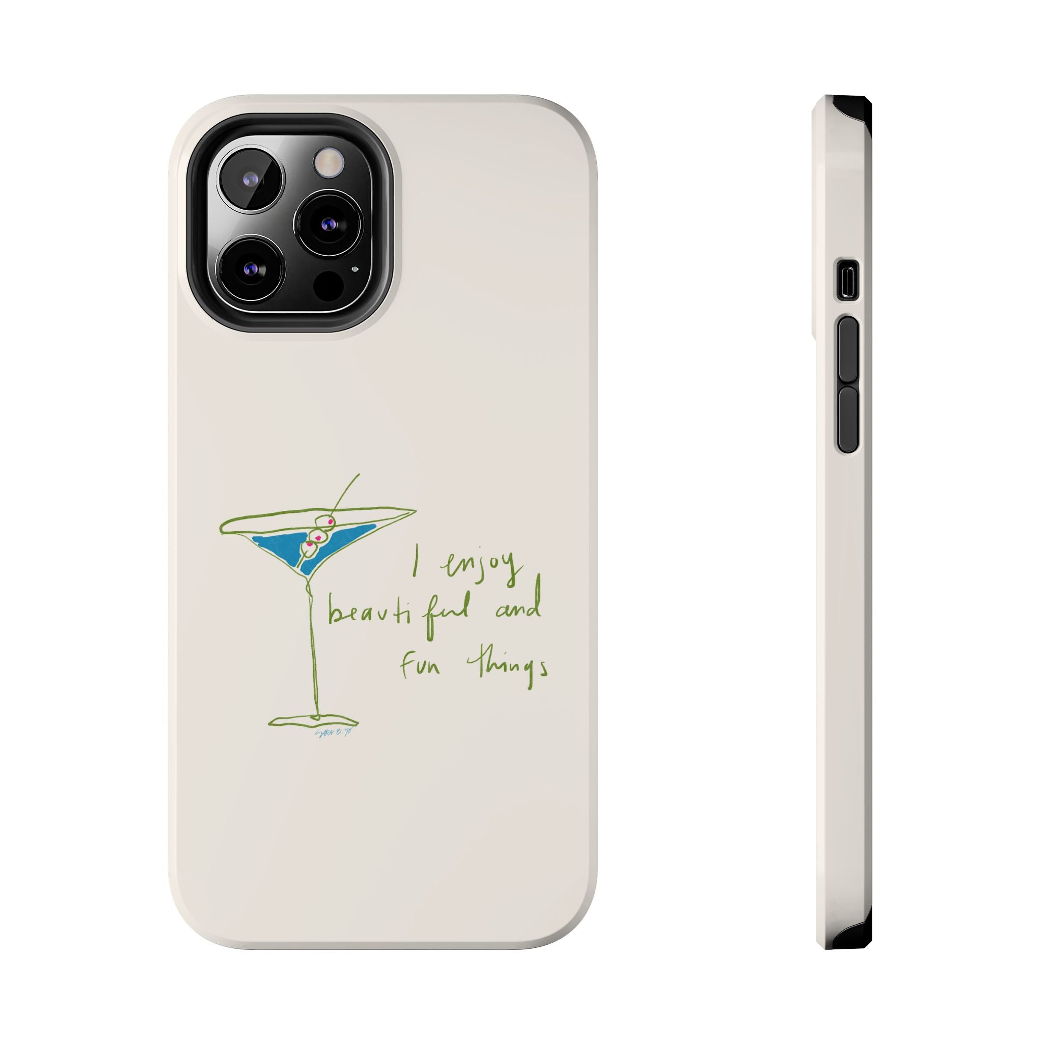 Beautiful & Fun Martini Phone Case
