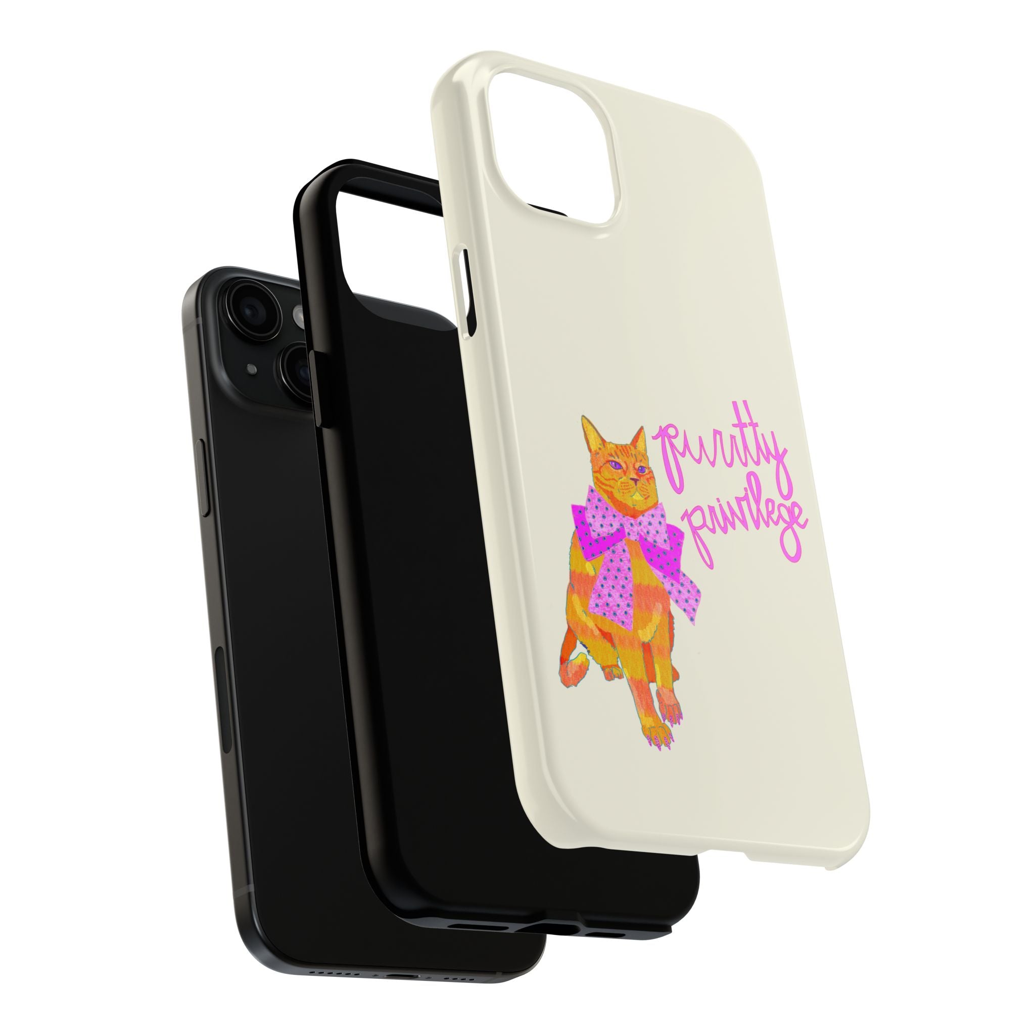 Purrtty Privilege Phone Case