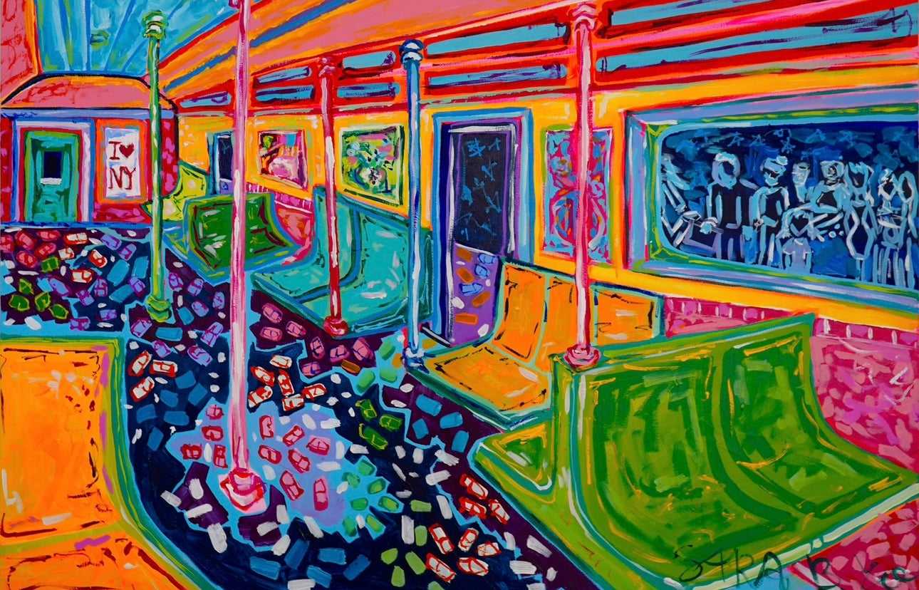You're The One Train Painting