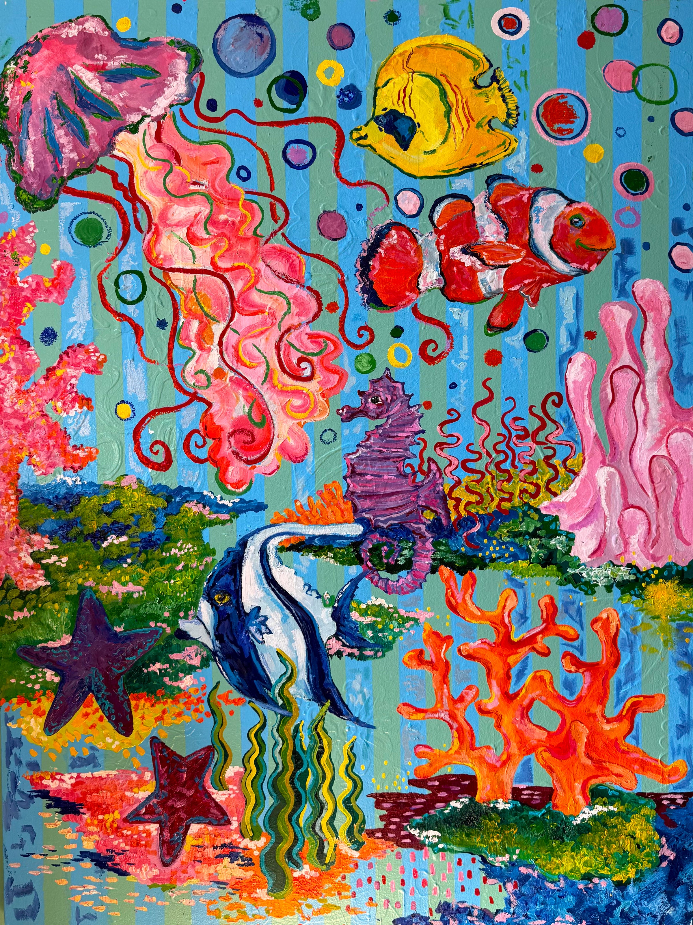 Unda Da Sea - Painting