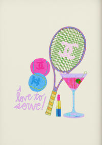 I Love to Serve - Art Poster Print